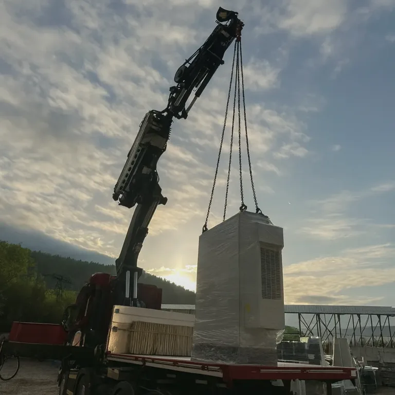 Importación de planta de reciclaje de papel.