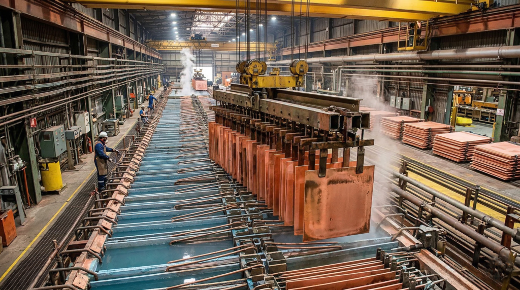 fabrica de cobre