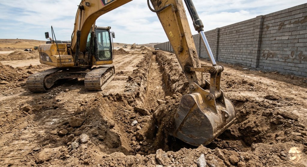 Inicio de Obras Fronterizas en Tarapacá: Zanjas y Muros