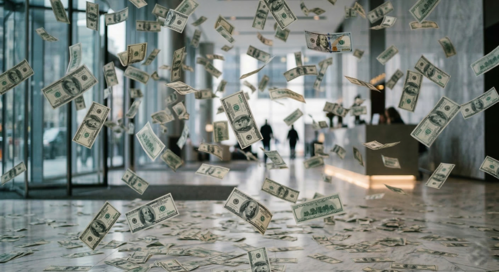 Dólar abre a la baja