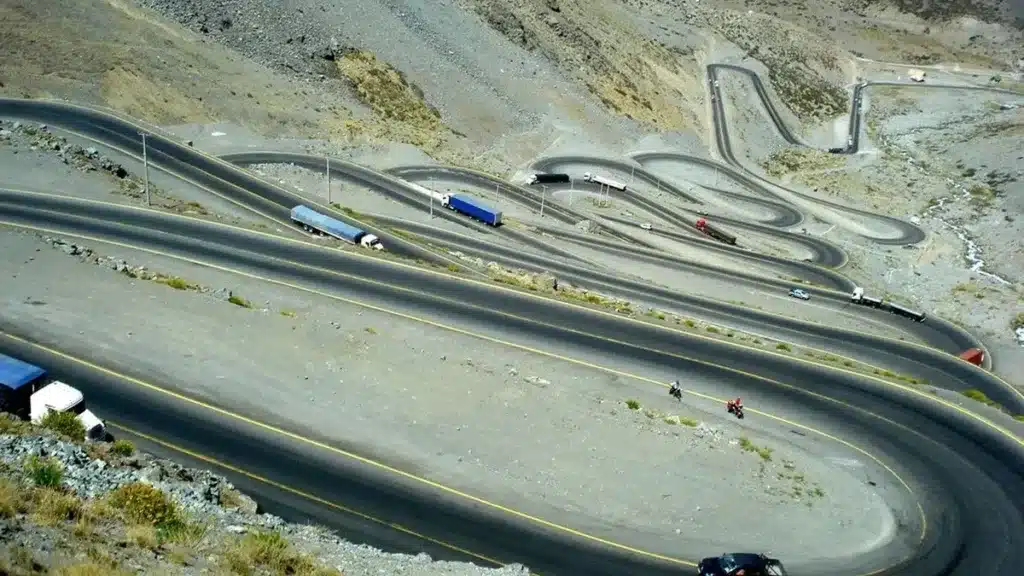 Paso Cristo Redentor frontera Chile-Argentina