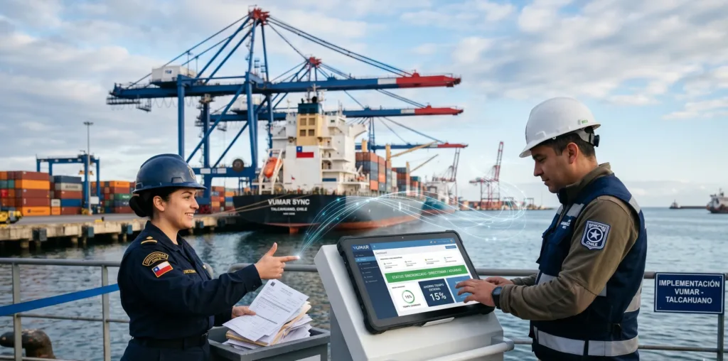 VUMAR Talcahuano 2026: Eficiencia Marítima Digital