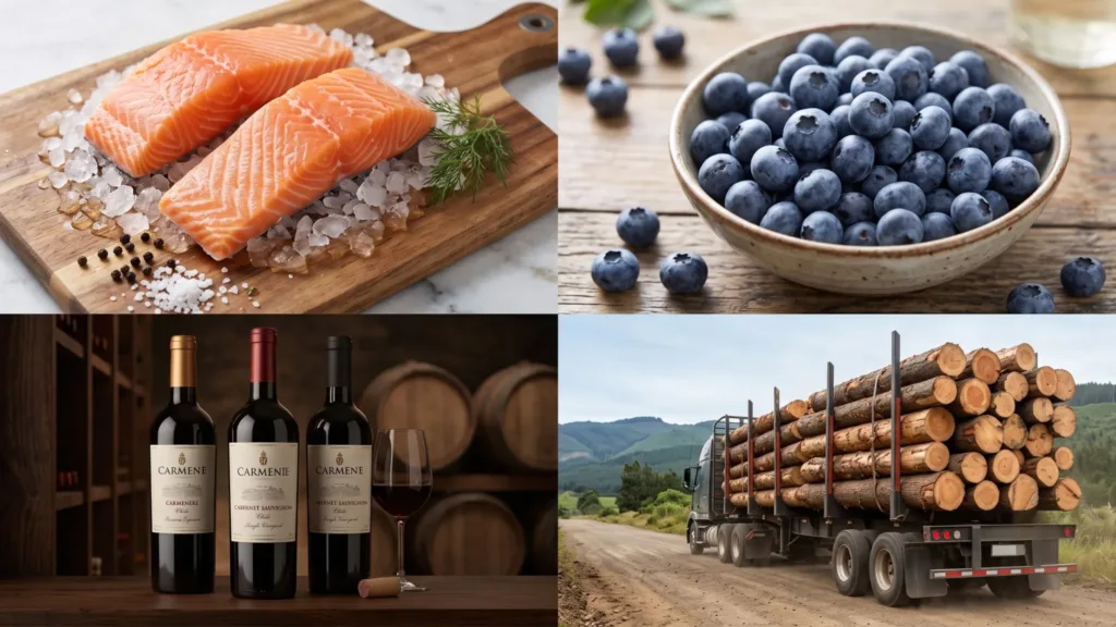 Reloj corriendo al 24 de julio: EE.UU. propone un arancel de 12,5% que golpea al forestal, salmón, fruta y vino