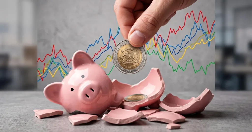 Alerta macroeconómica: Actividad en Chile cae por quinto mes y analistas recortan crecimiento a 1%
