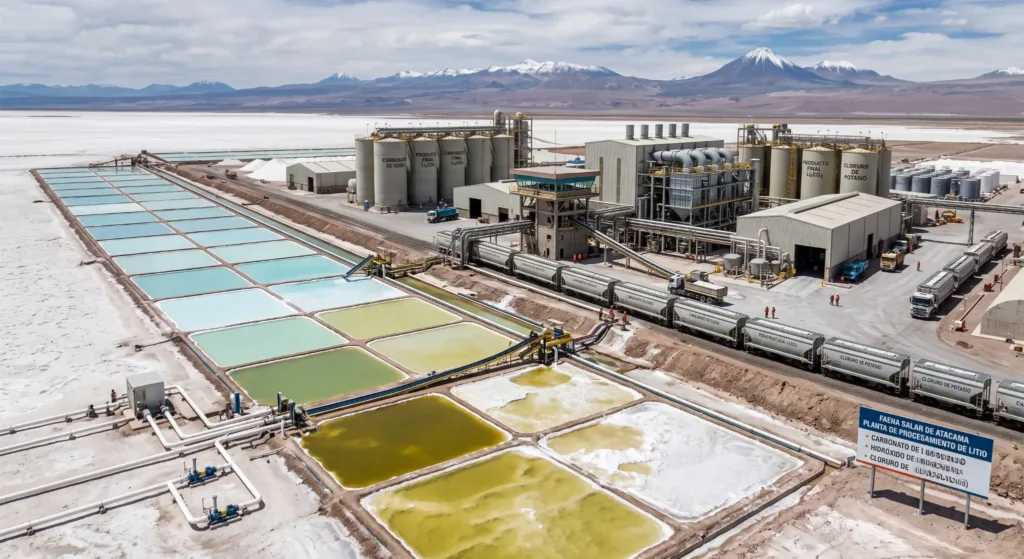 El litio se toma la revancha: Chile factura US$3.218 millones en el semestre, la mejor cifra desde 2023
