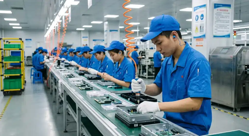 El PMI manufacturero de China entra en contracción