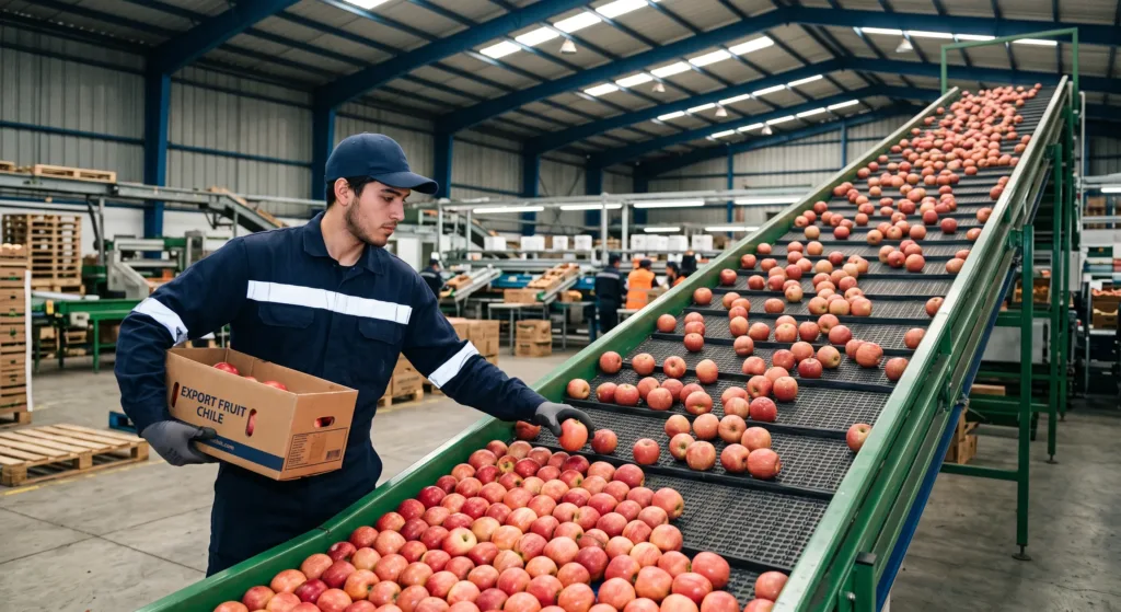 Chile le allana el camino a su fruta